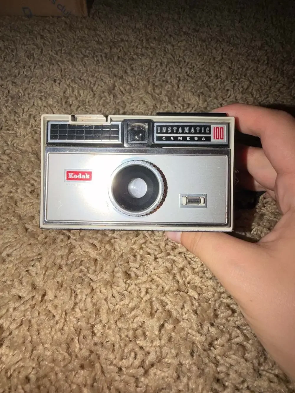 Vintage Kodak Instamatic 100 126 Film Point and Shoot Camera